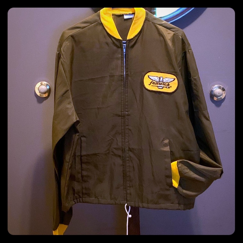 Fenwick - Windbreaker - Brown - Size Large